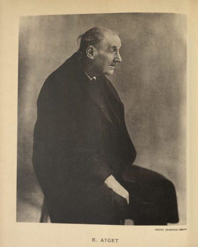 Eugene Atget, by Berenice Abbott. He died the same year, before he saw this portrait.
