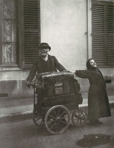 Atget Organ grinder 1898